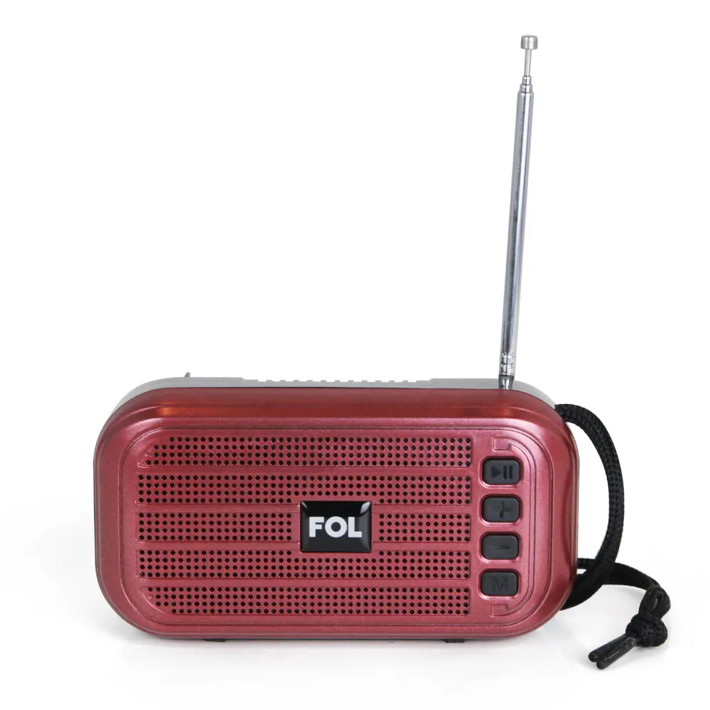 RADIO D12 FOL PANEL SOLAR Y LINTERNA