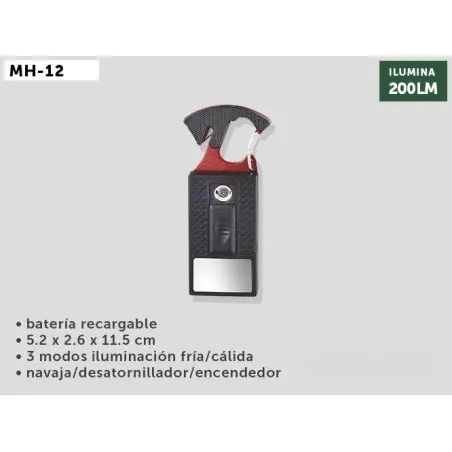 LINTERNA PORTATIL MULTIFUNCIONAL