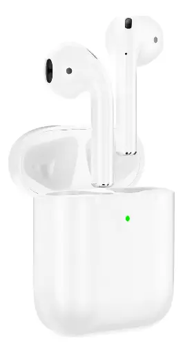 [10124] AUDIFONO BLANCO INALAMBRICO 